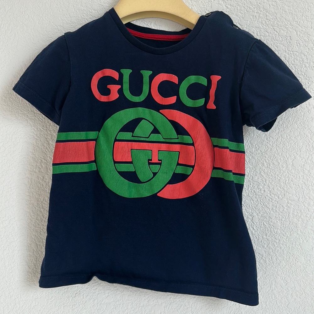 Gucci Logo T-Shirt toddler size 36